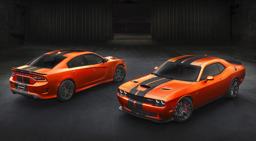  Dodge Challenger SRT Hellcat Go Mango 2016 года  (фото 3 из 3)